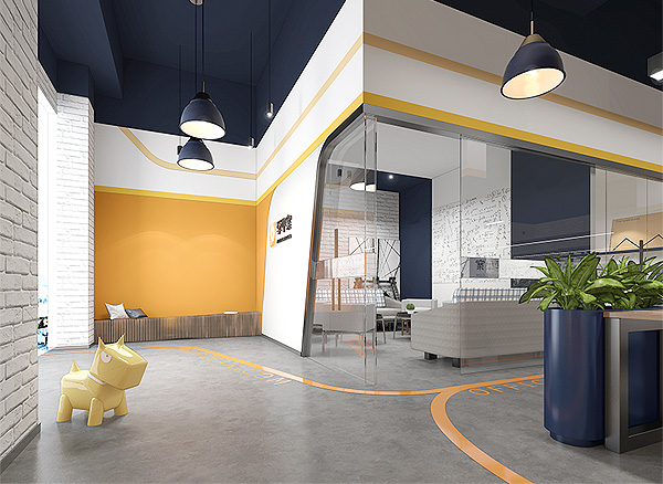 廣州心語(yǔ)心伴辦公室設(shè)計(jì)裝修